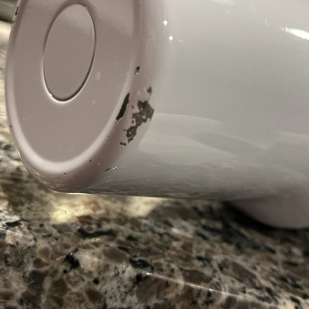 Unbranded 40oz Thermal Water Bottle White & Black - Picture 6 of 8